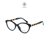  Gọng kính Chanel CH3428Q dáng mắt mèo nhựa acetate cao cấp fullbox 