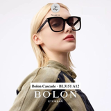 Kính mát phân cực polarized Bolon BL3151 dáng vuông nhựa acetate chính hãng fullbox