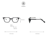 Gọng kính Zay Eyewear LY2316 dáng vuông nhựa TR90 cao cấp