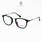 Gọng kính Zay Eyewear 8897 dáng vuông nhựa TR90 dẻo & kim loại phong cách Hàn Quốc
