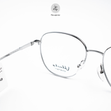 Gọng kính Velocity VL285038 dáng tròn titanium chính hãng fullbox