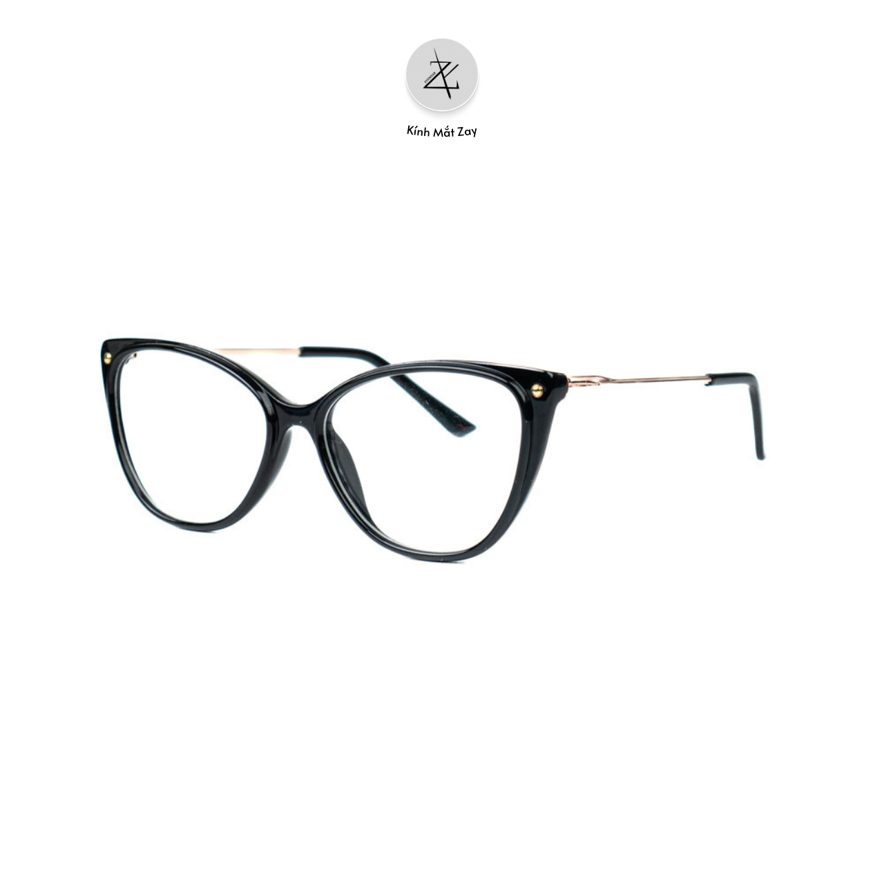  Gọng kính Zay Eyewear TR87008 dáng mắt mèo phong cách hàn quốc 