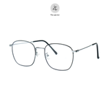  Gọng kính Zay Eyewear D29150 dáng vuông kim loại phong cách hàn quốc 