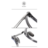 Gọng kính cận titanium Zay eyewear Viod dáng oval siêu nhẹ thời trang cao cấp