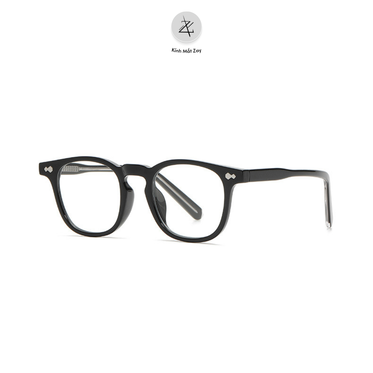 Gọng kính cận loạn dáng vuông thời trang Zay Eyewear A1933 bền dẻo phong cách hàn quốc 