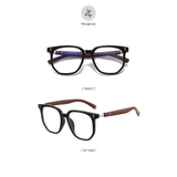  Gọng kính Zay Eyewear TR8979 dáng lục giác kim loại phong cách hàn quốc 