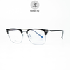  Gọng kính cận loạn nam nữ nửa khung Zay eyewear 5016 dáng vuông phong cách thời trang 