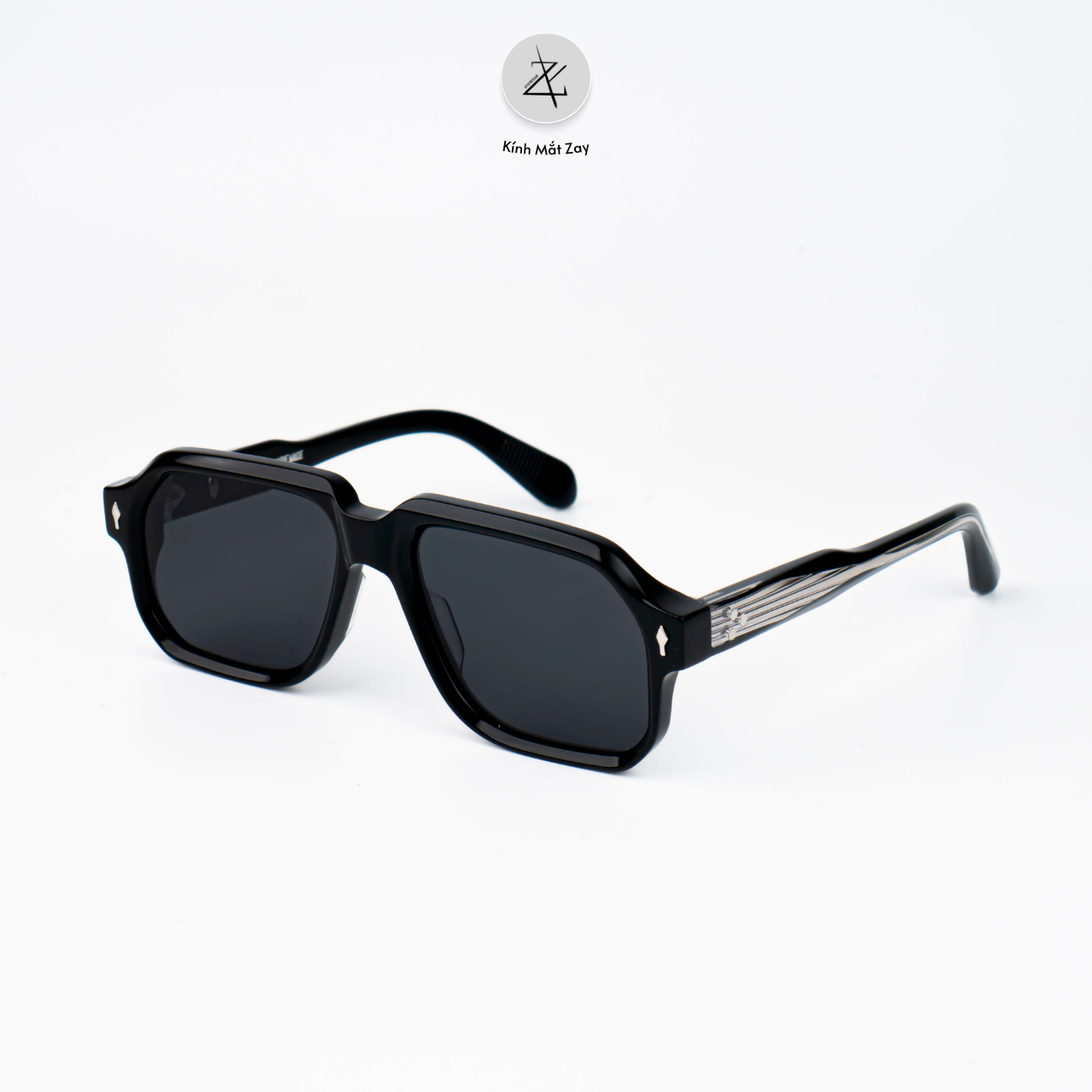  Kính mát Jacques Marif Mage Challenger dáng phi công nhựa acetate cao cấp fullbox 