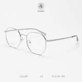 Gọng kính titanium dáng đa giác Zay eyewear LY2239 phong cách thời trang
