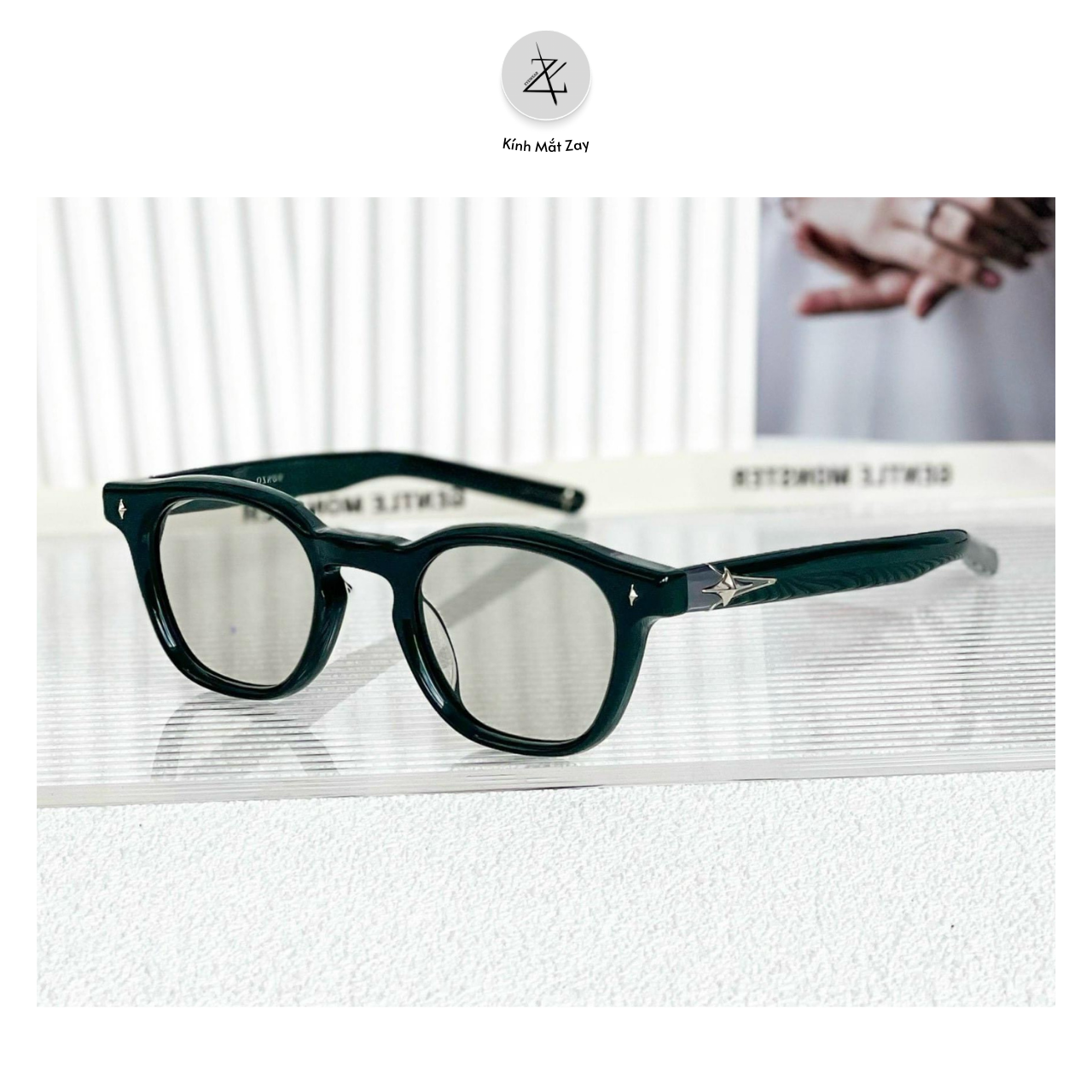  Gọng kính mát nam nữ Zay eyewear Gentle Monster Vonzo thời trang hàn quốc cao cấp 