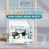 Đa tròng Chống ánh sáng xanh / Đổi màu lọc ánh sáng xanh Rocky Canada 1.56 ASP chính hãng