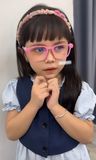  Gọng kính trẻ em Zay eyewear T02 dáng vuông nhựa TR dẻo Hàn Quốc 