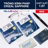 Tròng Kính cận loạn siêu mỏng Pháp Essilor Crizal Sapphire 360° ngăn ánh sáng xanh Blue UV Capture chính hãng 