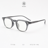 Gọng kính Zay Eyewear T7156 dáng vuông nhựa TR90 phong cách thời trang