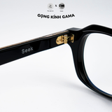  Gọng kính GAMA Seek dáng đa giác nhựa acetate fullbox chính hãng 