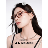  Gọng kính Molsion MJ3107 dáng oval nhựa acetate chính hãng fullbox 