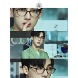 Gọng kính Bolon BJ3205 dáng oval nhựa acetate chính hãng fullbox