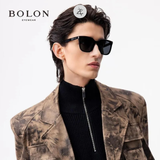 Kính mát phân cực polarized Bolon BL3151 dáng vuông nhựa acetate chính hãng fullbox