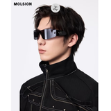 Kính mát Molsion MS8066 dáng mắt mèo nhựa acetate chính hãng fullbox