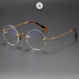 Gọng kính titanium dáng tròn Zay eyewear ZY008 phong cách thời trang cao cấp