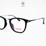 Gọng kính Zay Eyewear 8897 dáng vuông nhựa TR90 dẻo & kim loại phong cách Hàn Quốc
