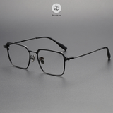 Gọng kính titanium dáng vuông Zay eyewear 70811 phong cách thời trang cao cấp