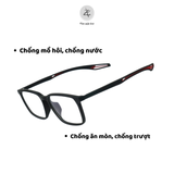  Gọng thể thao G6206 chịu lực đá bóng, bóng rổ rộng tầm nhìn lớn thoáng khí chính hãng 