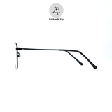  Gọng kính Zay Eyewear D29150 dáng vuông kim loại phong cách hàn quốc 