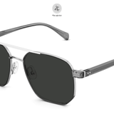Kính mát phân cực polarized Molsion MS7170 dáng phi công titanium chính hãng fullbox