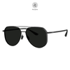 Kính mát Polarized Bolon BL8122 dáng phi công Titanium chính hãng fullbox