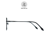  Gọng kính Zay Eyewear D29165 dáng đa giác kim loại phong cách hàn quốc 