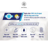  Tròng Kính Đổi màu Essilor Transitions Classic ngăn ánh sáng xanh - Pháp chính hãng 