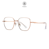 Gọng kính Titanium ST6209 dáng đa giác cách thời trang cao cấp