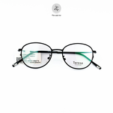 Gọng kính Zay eyewear 854 dáng tròn Titanium cao cấp