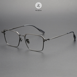 Gọng kính titanium dáng vuông Zay eyewear 70811 phong cách thời trang cao cấp