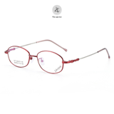  Gọng kính Zay eyewear 677 dáng oval titanium cao cấp 
