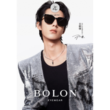 Kính mát phân cực polarized Bolon BL3151 dáng vuông nhựa acetate chính hãng fullbox