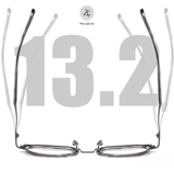 Gọng kính cận titanium Zay eyewear Viod dáng oval siêu nhẹ thời trang cao cấp