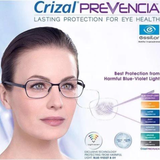  Tròng kính Essilor Pháp Crizal Prevencia ngăn ánh sáng xanh chống tia UV  - Pháp chính hãng 