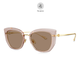 Kính mát Bolon BL6111 dáng mắt mèo titanium & nhựa acetate chính hãng fullbox