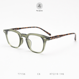 Gọng kính Zay Eyewear T7156 dáng vuông nhựa TR90 phong cách thời trang