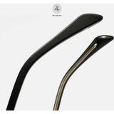 Gọng kính cận titanium Zay eyewear 8608 dáng tròn siêu nhẹ thời trang cao cấp