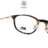  Gọng kính cận loạn nam nữ thời trang Zay eyewear HM-8138 dáng oval phong cách thời trang 