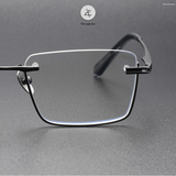 Gọng kính nửa khung Dita DTX146 dáng vuông titanium cao cấp