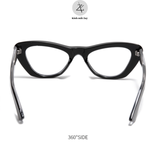  Gọng kính Zay eyewear 6014 dáng mắt mèo nhựa TR90 cao cấp Hàn Quốc 