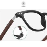  Gọng kính Zay Eyewear TR83026 dáng lục giác kim loại phong cách hàn quốc 
