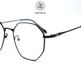  Gọng kính Zay Eyewear D29165 dáng đa giác kim loại phong cách hàn quốc 