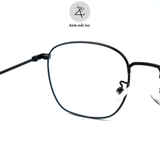  Gọng kính Zay Eyewear D29150 dáng vuông kim loại phong cách hàn quốc 