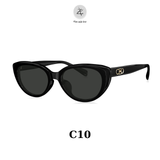 Kính mát phân cực polarized Bolon BL5092 dáng mắt mèo nhựa acetate chính hãng fullbox 