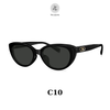 Kính mát phân cực polarized Bolon BL5092 dáng mắt mèo nhựa acetate chính hãng fullbox